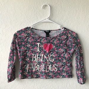 Forever 21 Girls crop top